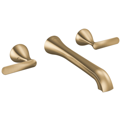 Delta - Bonacci Two Handle Wall Mount Bathroom Faucet