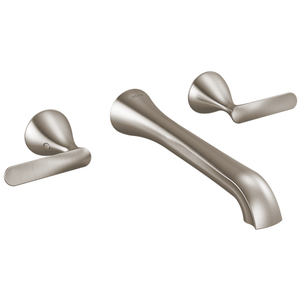 Delta - Bonacci Two Handle Wall Mount Bathroom Faucet