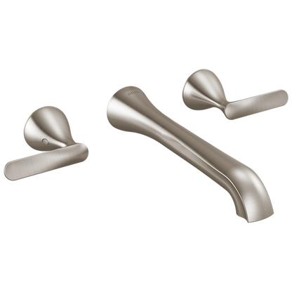 Delta - Bonacci Two Handle Wall Mount Bathroom Faucet