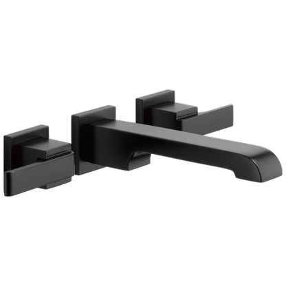 Delta - Ara Two Handle Wall Mount Bathroom Faucet Trim