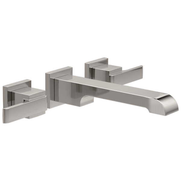 Delta - Ara Two Handle Wall Mount Bathroom Faucet Trim