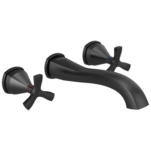 Delta - Stryke Two Handle Wall Mount Bathroom Faucet Trim