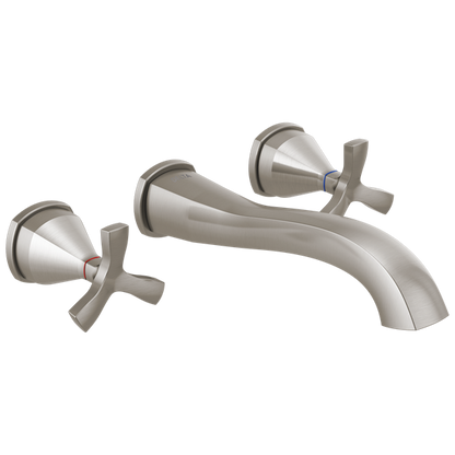 Delta - Stryke Two Handle Wall Mount Bathroom Faucet Trim