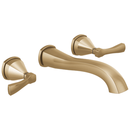 Delta - Stryke Two Handle Wall Mount Bathroom Faucet Trim