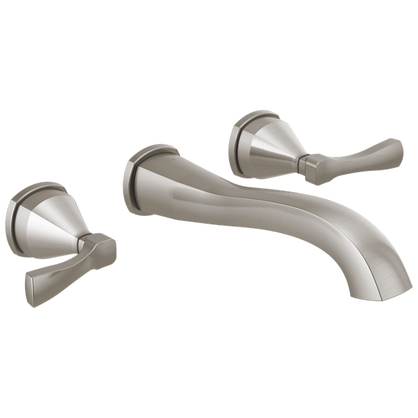 Delta - Stryke Two Handle Wall Mount Bathroom Faucet Trim