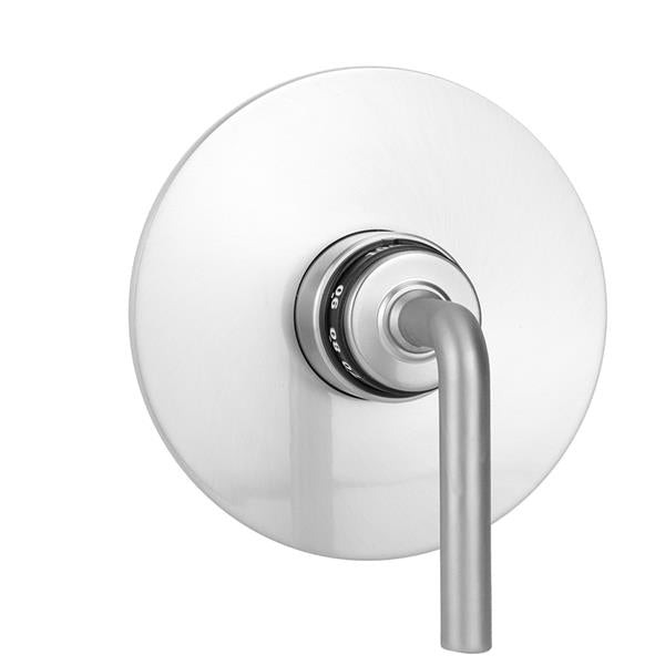 Jaclo - Round Plate With Contempo Lever Handle Trim For Thermostatic Valves (J-TH34 & J-TH12)