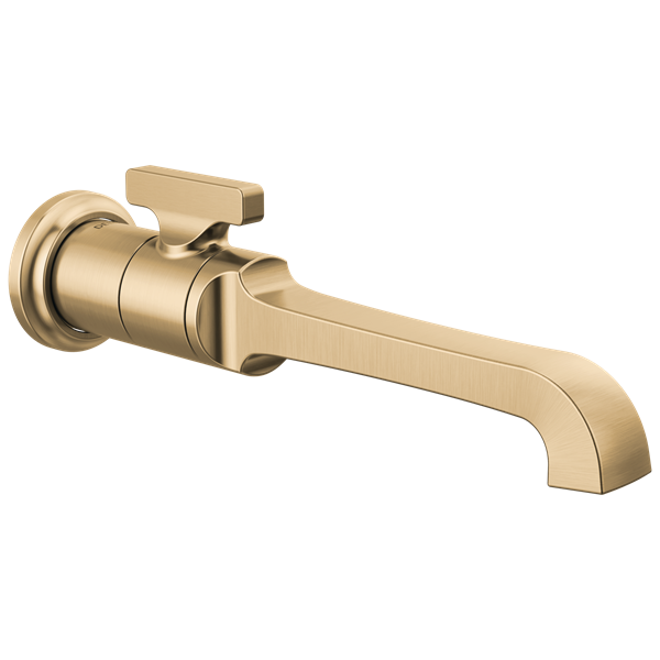 Delta - Tetra Single Handle Wall Mount Bathroom Faucet Trim