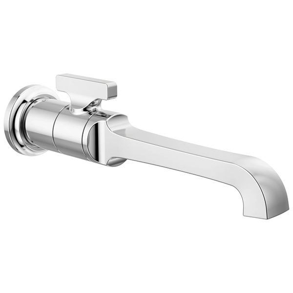 Delta - Tetra Single Handle Wall Mount Bathroom Faucet Trim