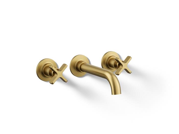 Kohler - Castia Wall-Mount Bathroom Sink Faucet Trim, 1.2 Gpm
