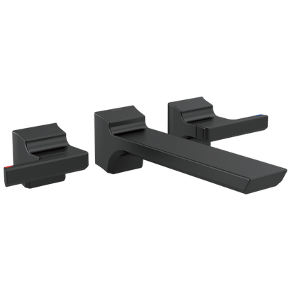 Delta - Pivotal Two Handle Wall Mount Bathroom Faucet Trim