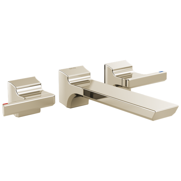 Delta - Pivotal Two Handle Wall Mount Bathroom Faucet Trim