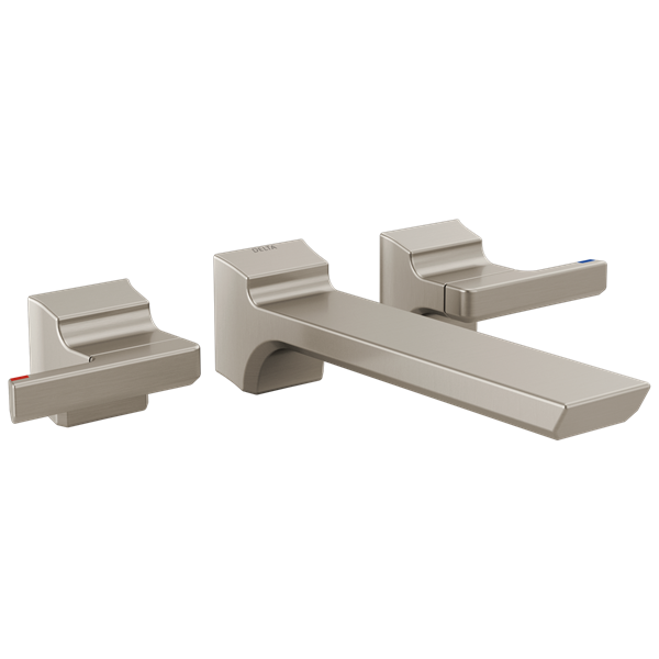Delta - Pivotal Two Handle Wall Mount Bathroom Faucet Trim