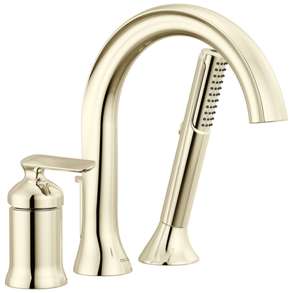 Delta - Bonacci Three Hole Roman Tub Trim With Hand Shower