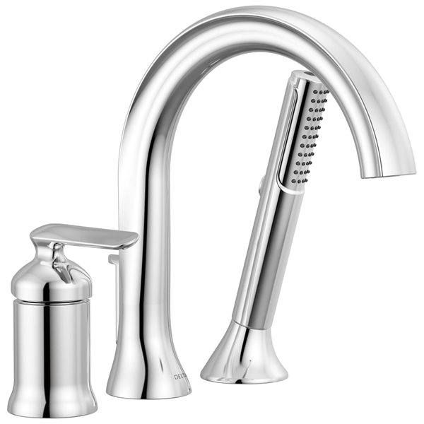 Delta - Bonacci Three Hole Roman Tub Trim With Hand Shower