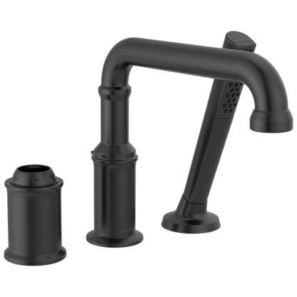 Delta - Broderick Three Hole Roman Tub Trim With Hand Shower - Less Handle