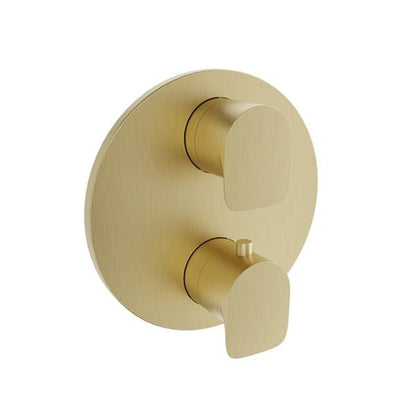 Baril - Sens B45 Trim only for thermostatic pressure-balanced shower control valve with 1-way diverter