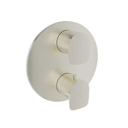 Baril - Sens B45 Trim only for thermostatic pressure-balanced shower control valve with 3-way diverter (shared port)