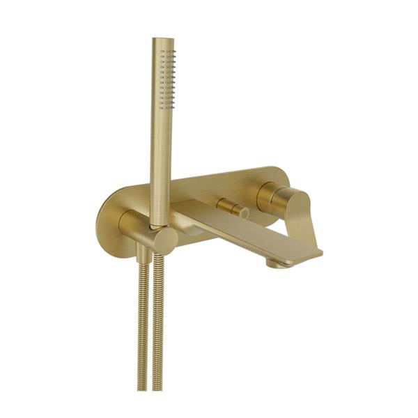 Baril - Profile B46 Trim only for wall-mounted tub faucet with hand shower