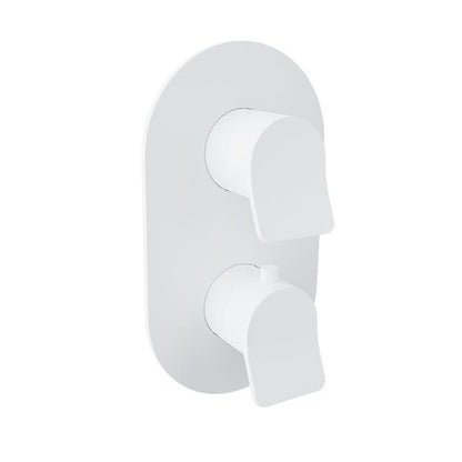 Baril - Profile B46 Trim only for thermostatic pressure-balanced shower control valve with 3-way diverter (shared port)