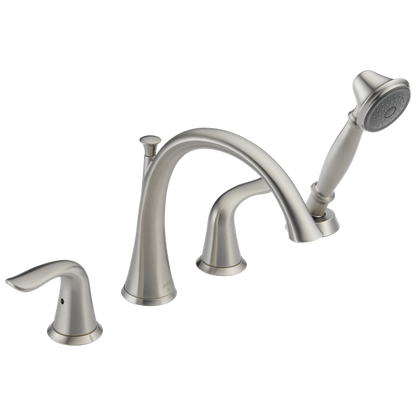 Delta - Lahara Roman Tub With Handshower Trim