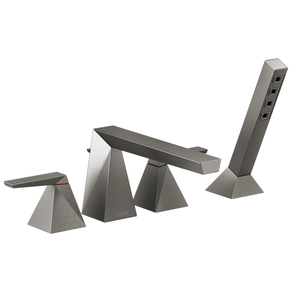 Delta - Trillian Two-Handle Roman Tub Trim With Hand Shower