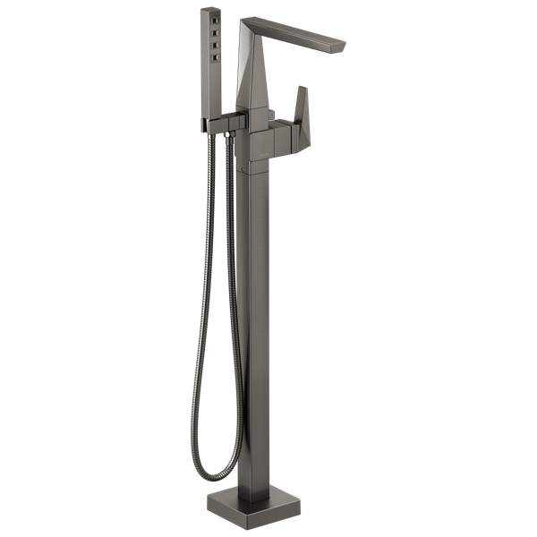 Delta - Trillian Single Handle Floor Mount Tub Filler Trim