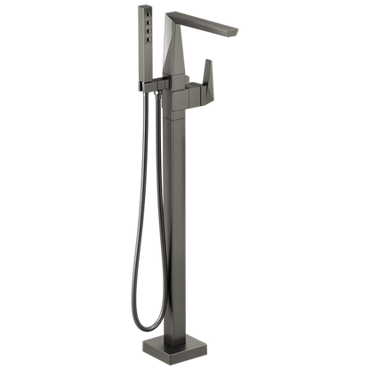 Delta - Trillian Single Handle Floor Mount Tub Filler Trim