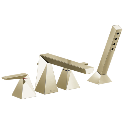 Delta - Trillian Two-Handle Roman Tub Trim With Hand Shower