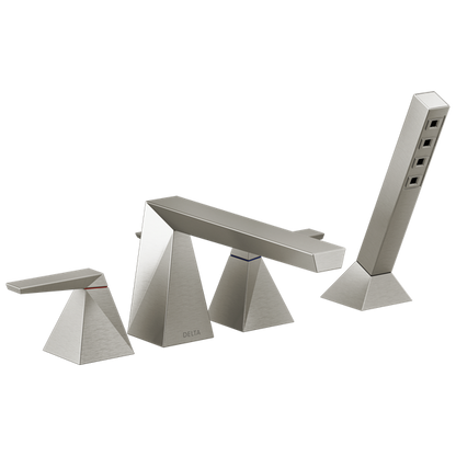 Delta - Trillian Two-Handle Roman Tub Trim With Hand Shower