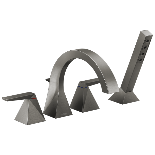 Delta - Trillian Two-Handle Roman Tub Trim With Hand Shower