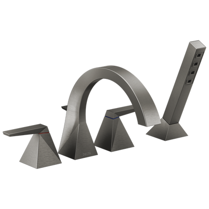 Delta - Trillian Two-Handle Roman Tub Trim With Hand Shower