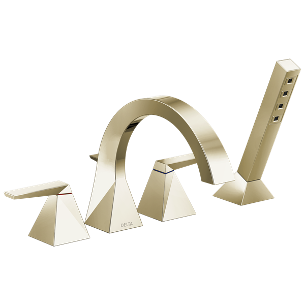 Delta - Trillian Two-Handle Roman Tub Trim With Hand Shower