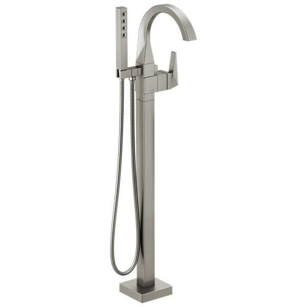 Delta - Trillian Single Handle Floor Mount Tub Filler Trim