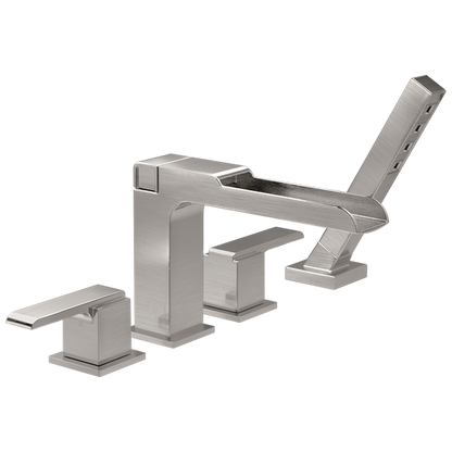 Delta - Ara Channel Roman Tub With Hand Shower Trim