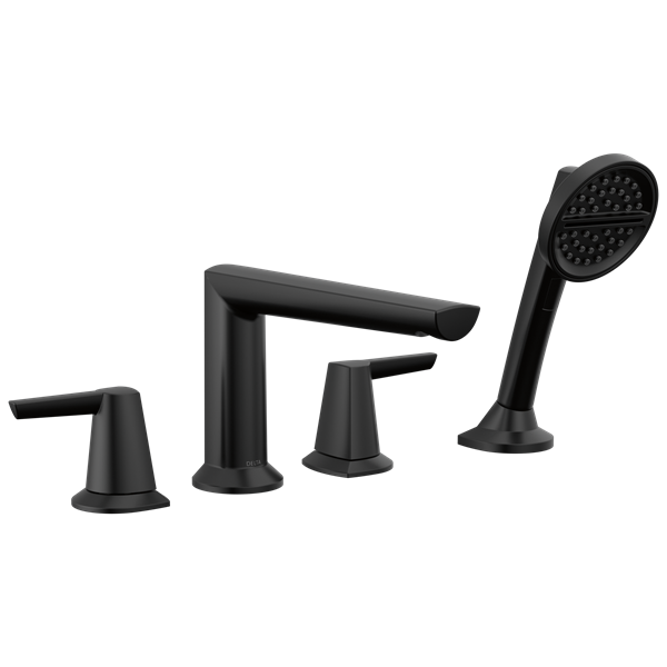 Delta - Galeon 4-Hole Roman Tub Trim With Hand Shower
