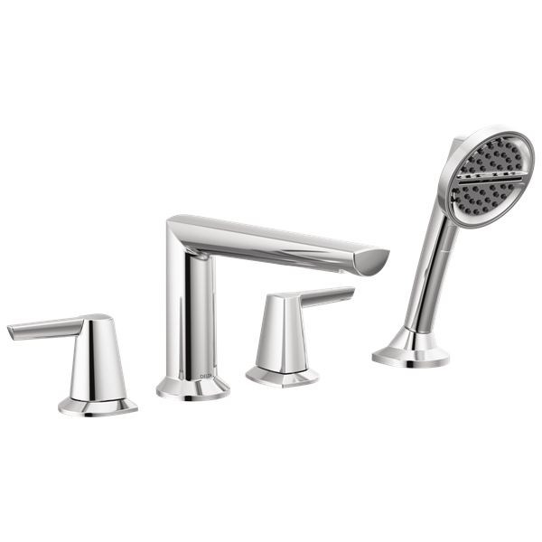 Delta - Galeon 4-Hole Roman Tub Trim With Hand Shower