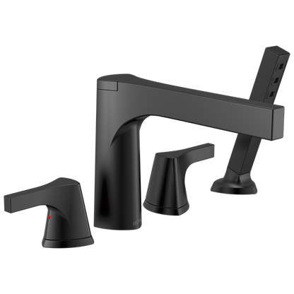 Delta - Zura 4-Hole Roman Tub With Handshower Trim