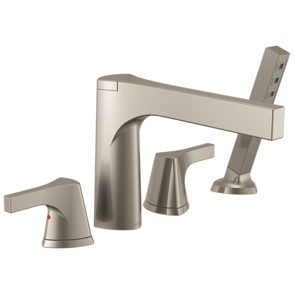 Delta - Zura 4-Hole Roman Tub With Handshower Trim