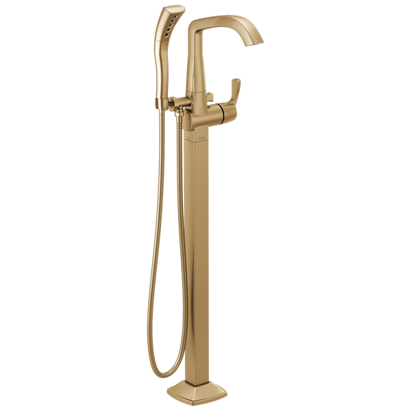 Delta - Stryke Floor Mount Tub Filler Trim