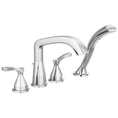 Delta - Stryke Four Hole Roman Tub Trim with Hand Shower
