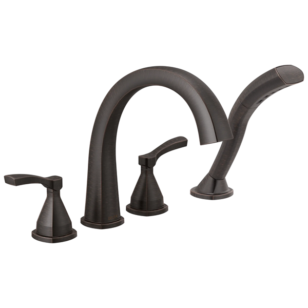 Delta - Stryke Four Hole Roman Tub Trim with Hand Shower