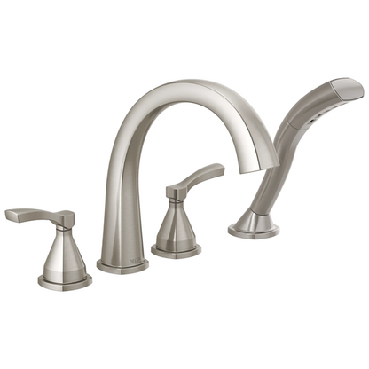 Delta - Stryke Four Hole Roman Tub Trim with Hand Shower