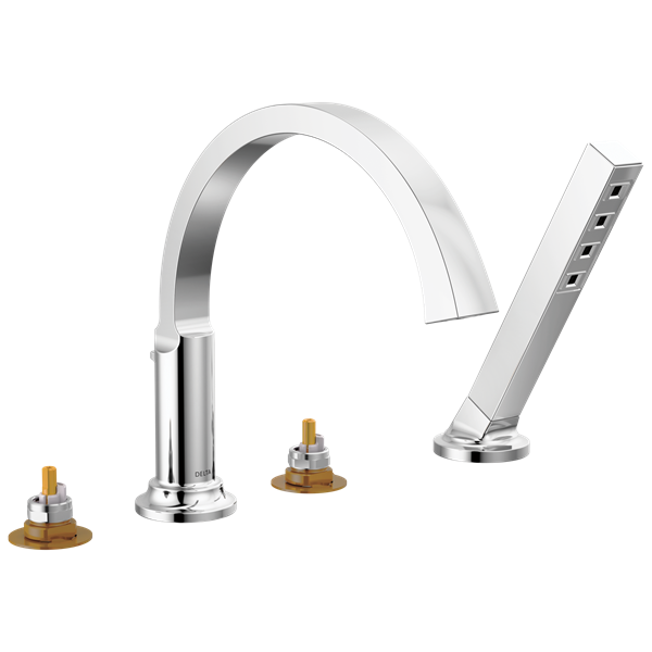 Delta - Tetra Roman Tub Trim With Hand Shower