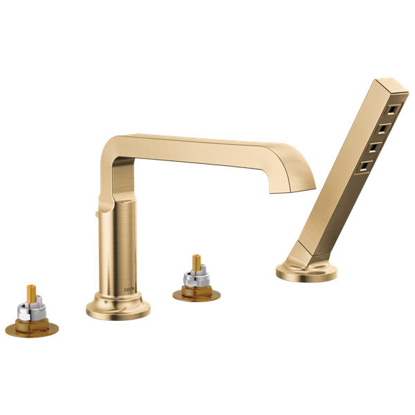 Delta - Tetra Roman Tub Trim With Hand Shower