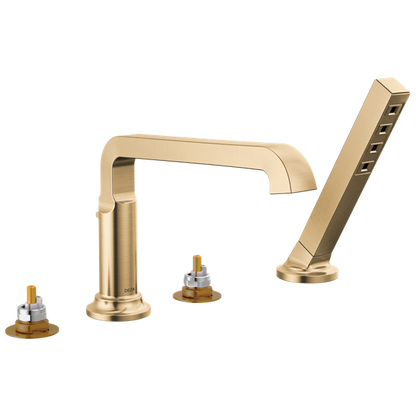Delta - Tetra Roman Tub Trim With Hand Shower