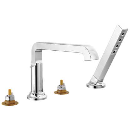 Delta - Tetra Roman Tub Trim With Hand Shower
