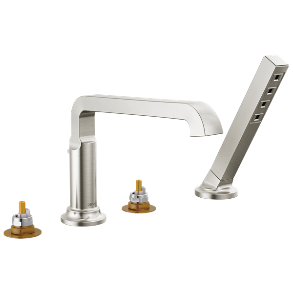 Delta - Tetra Roman Tub Trim With Hand Shower