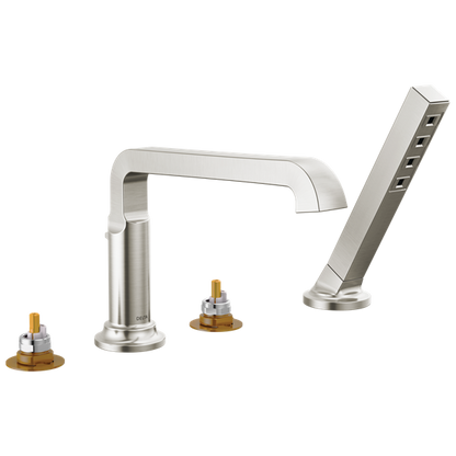 Delta - Tetra Roman Tub Trim With Hand Shower