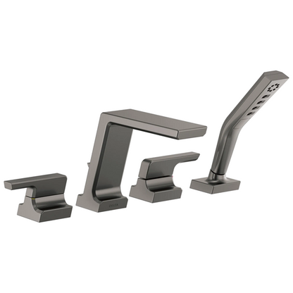 Delta - Pivotal Roman Tub With Hand Shower Trim
