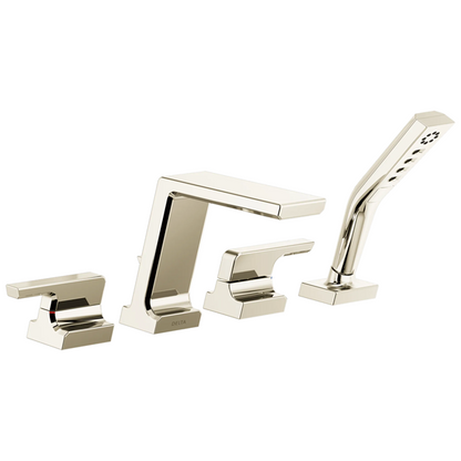 Delta - Pivotal Roman Tub With Hand Shower Trim